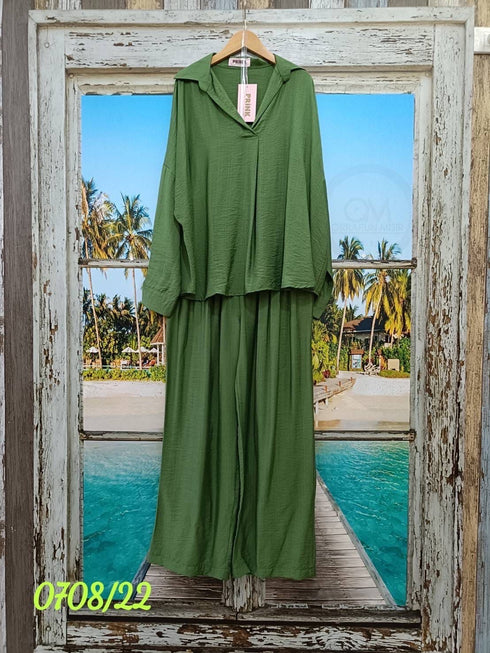 Summer Solid Color Casual Co-Ord Sets